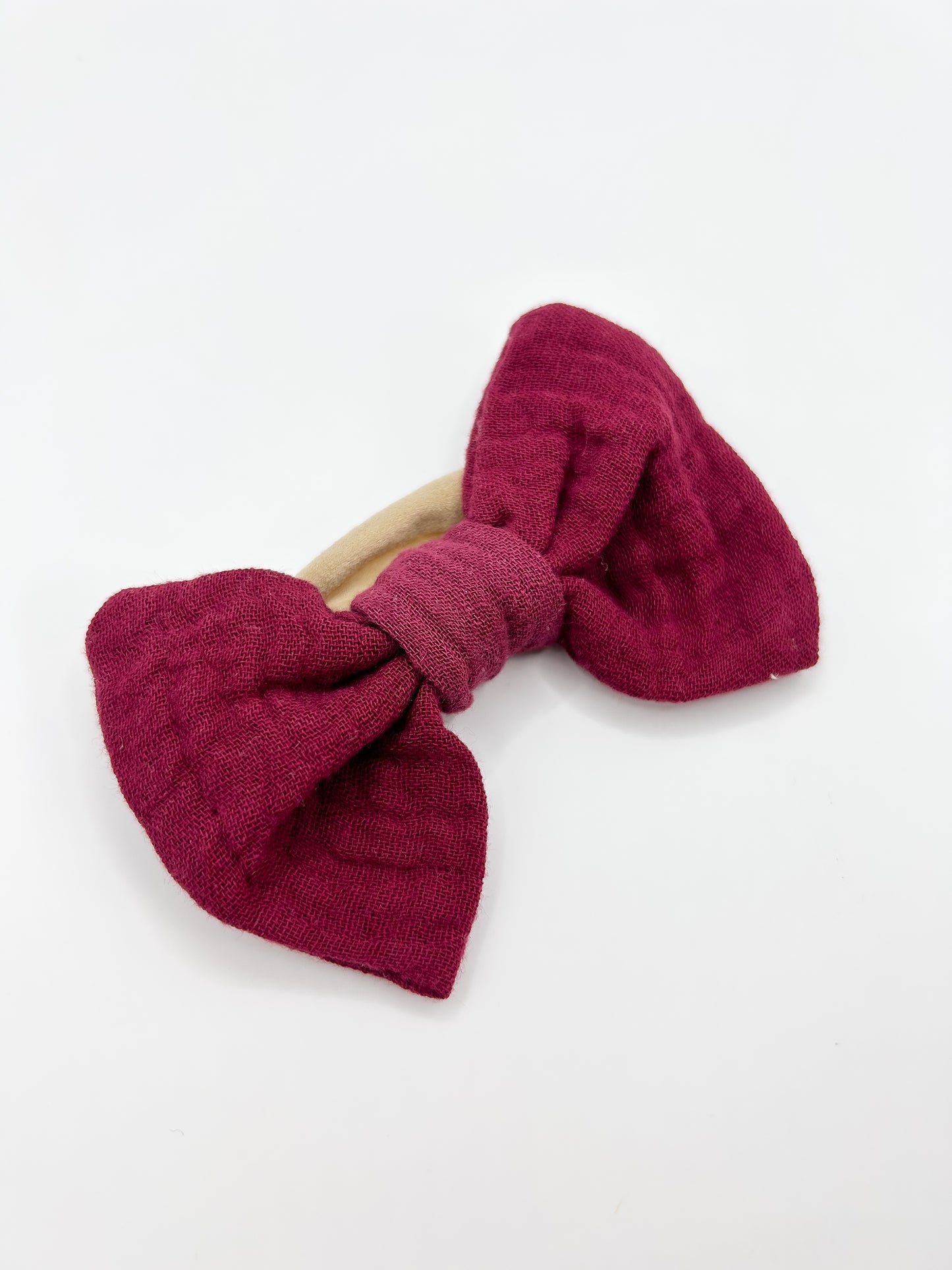Muslin Bow Headbands