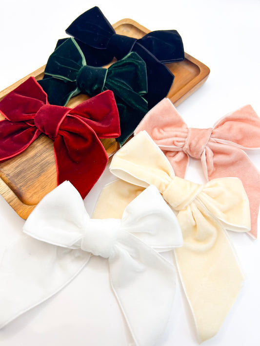 Luxury Velvet Hair Bows