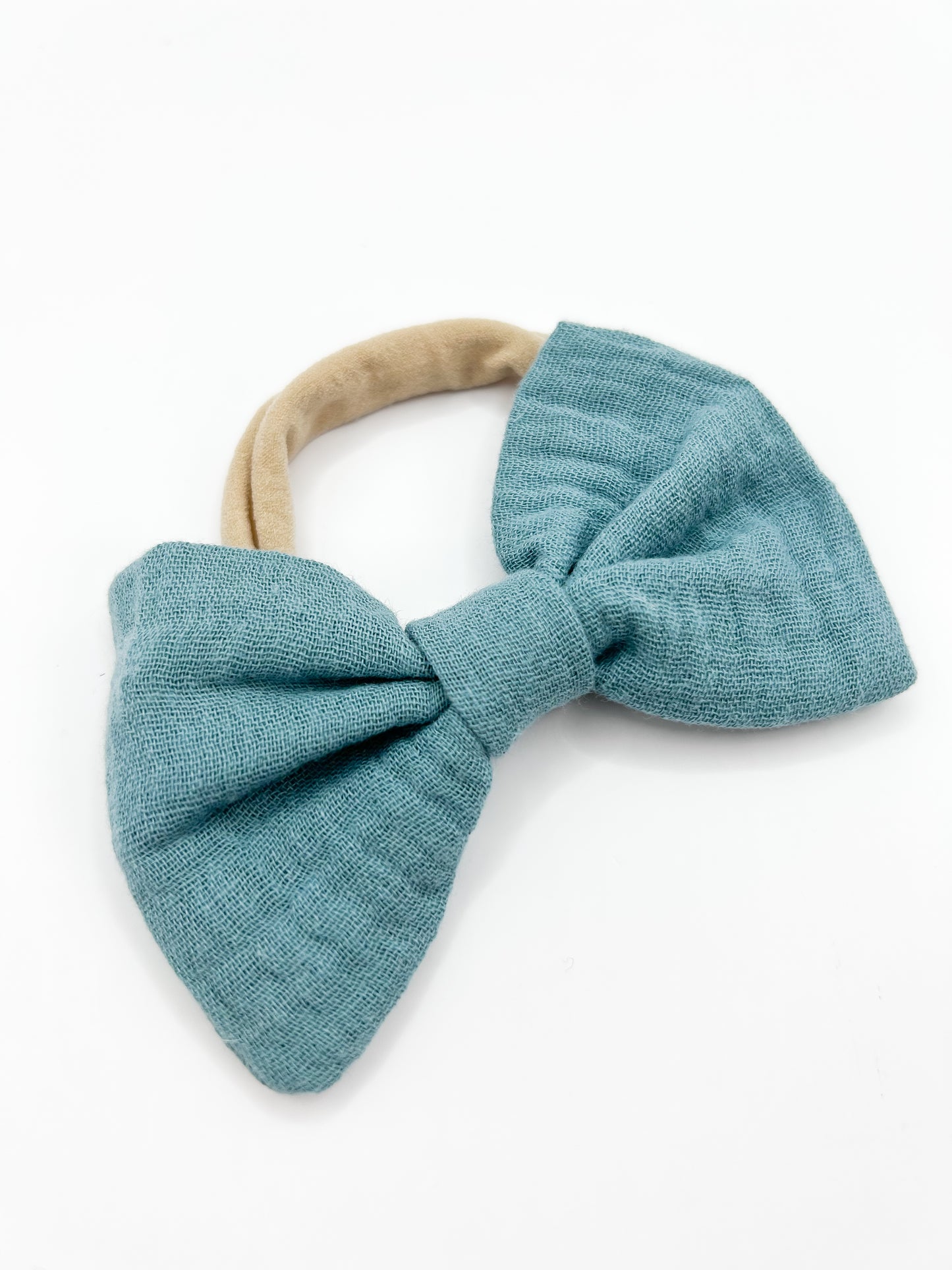 Muslin Bow Headbands