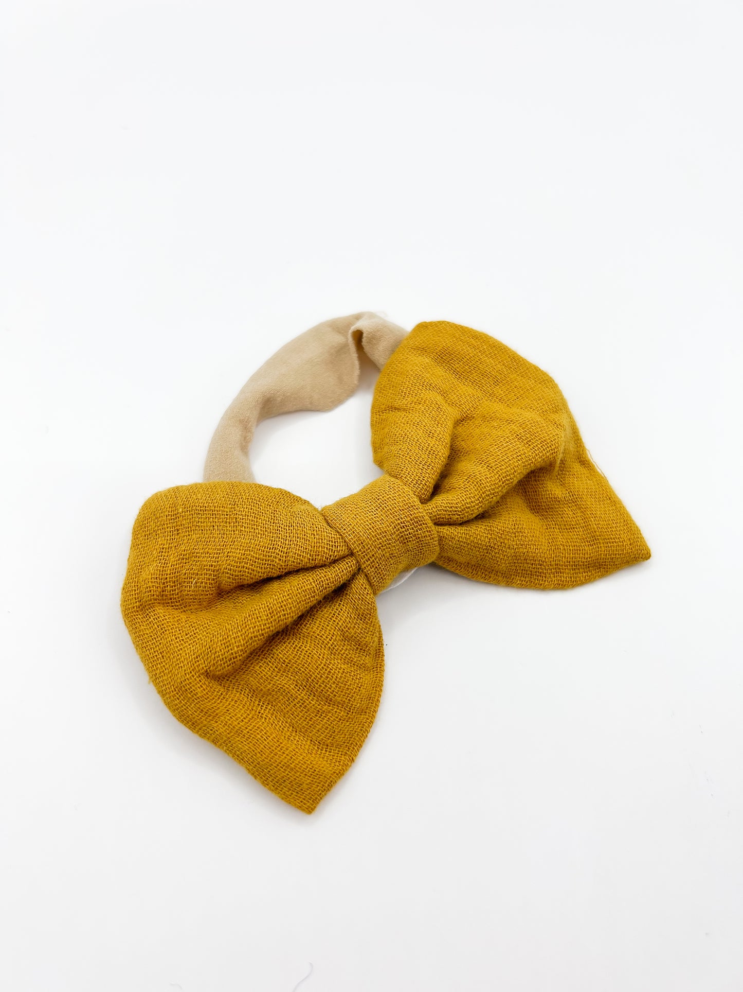 Muslin Bow Headbands