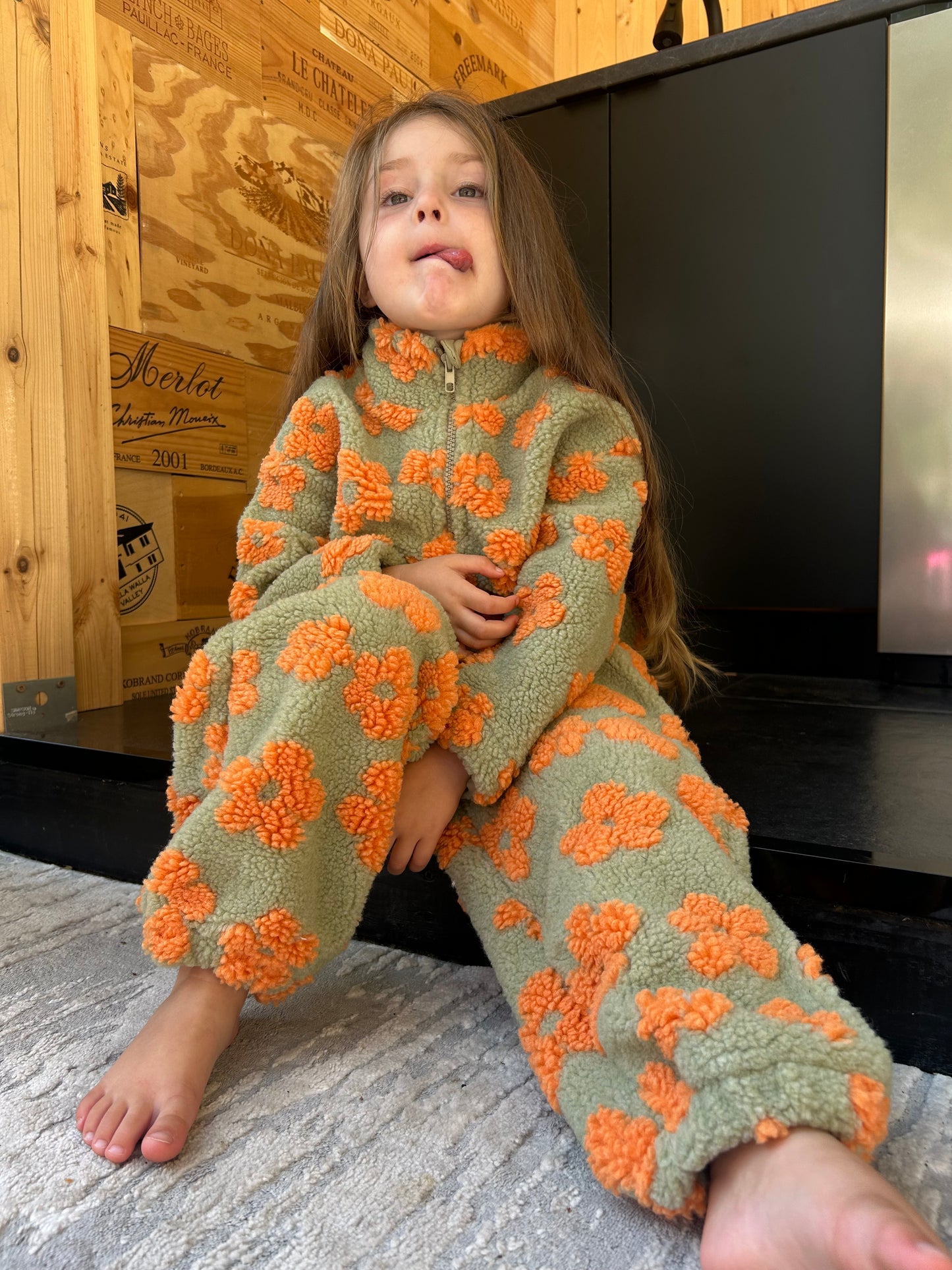 Daisy Teddy Sweat Set