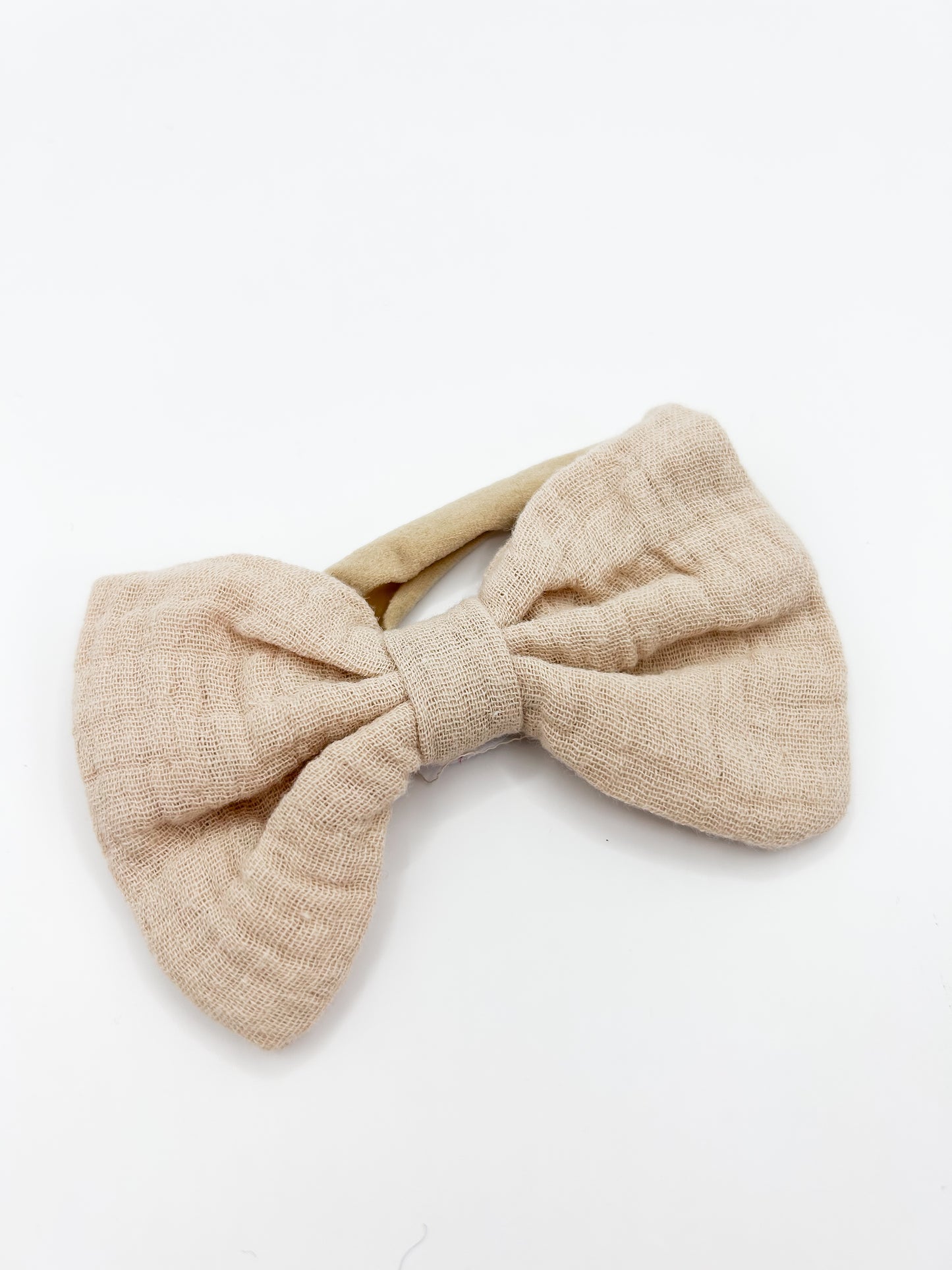 Muslin Bow Headbands