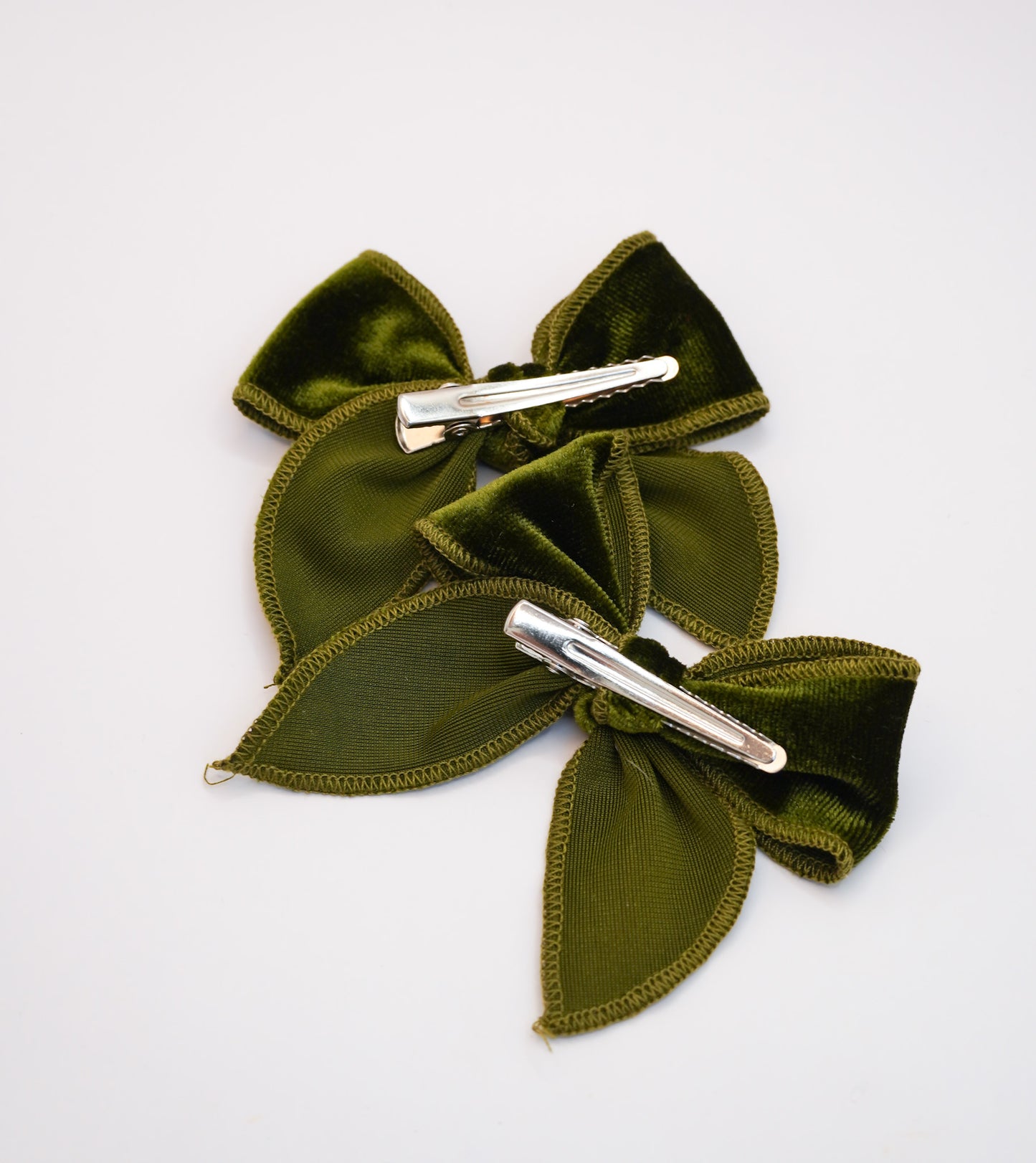 Luxe Velvet Fable Hair Bows Holiday