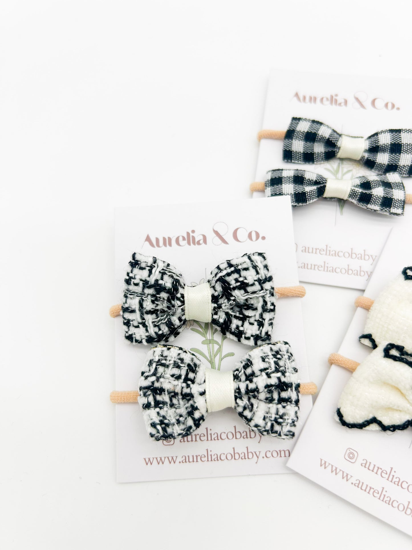 Mini Hair Tie Bows