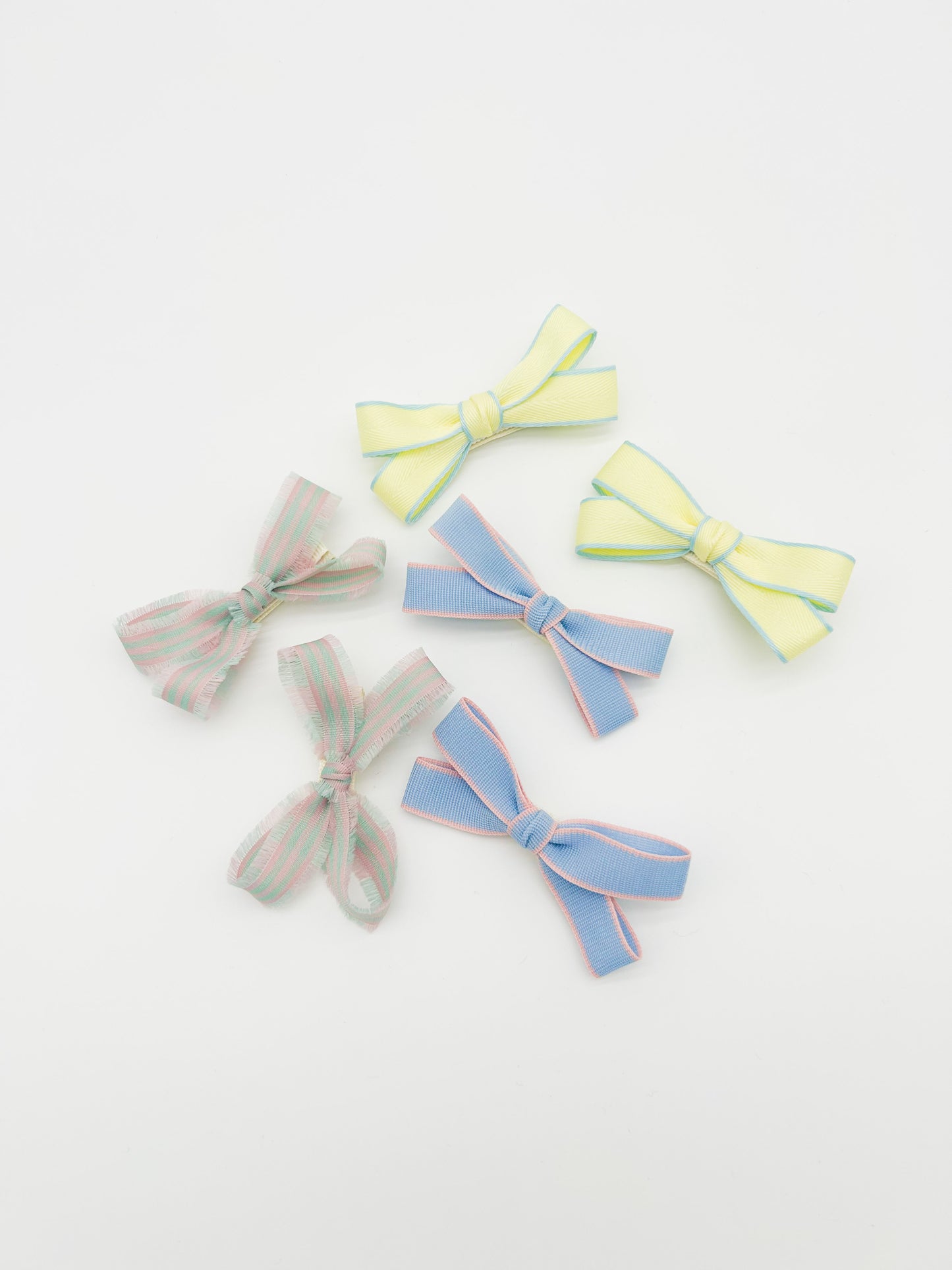 Spring Ribbon Hair Bows