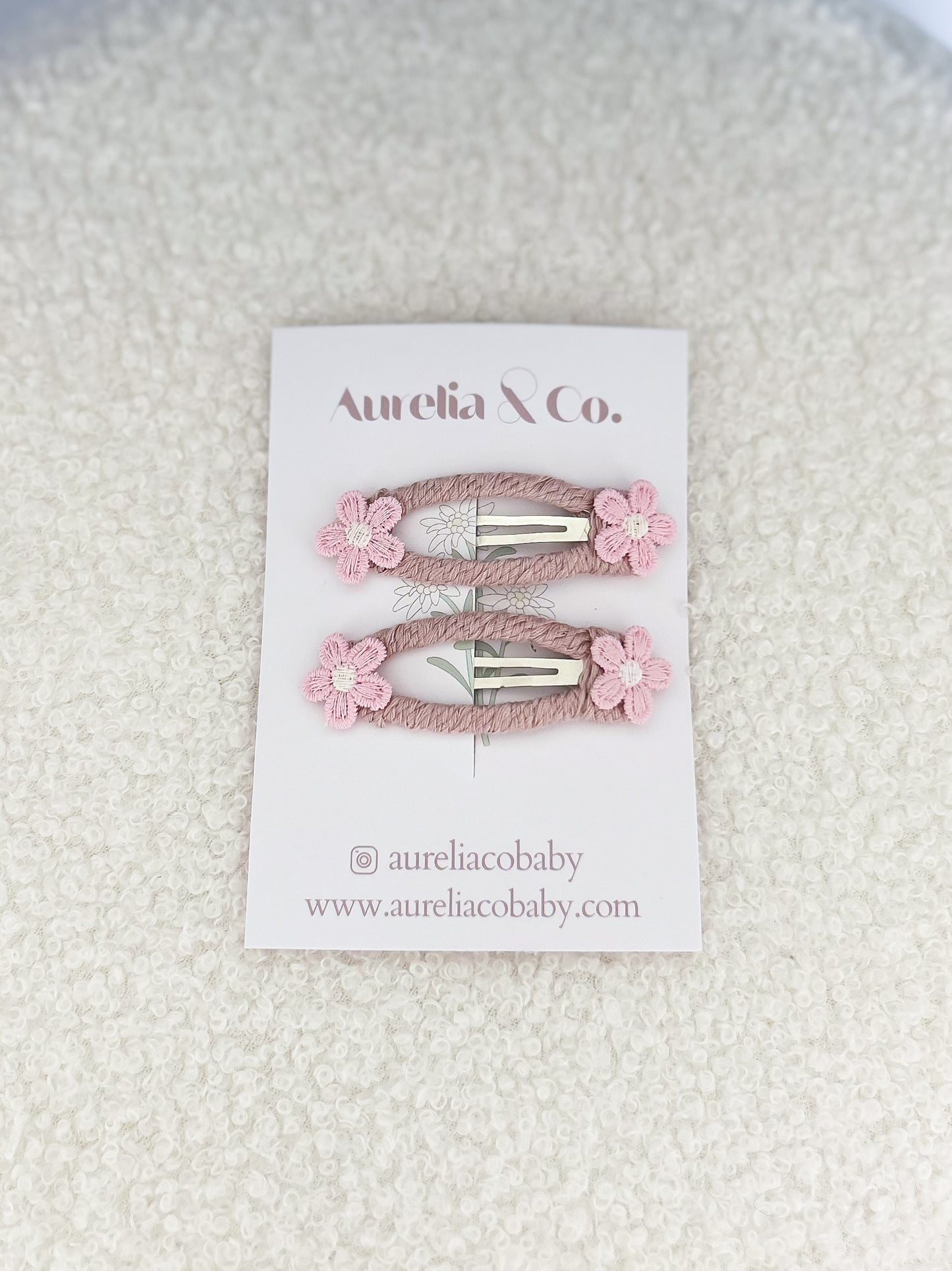 Petite Daisy Peekaboo Barrette