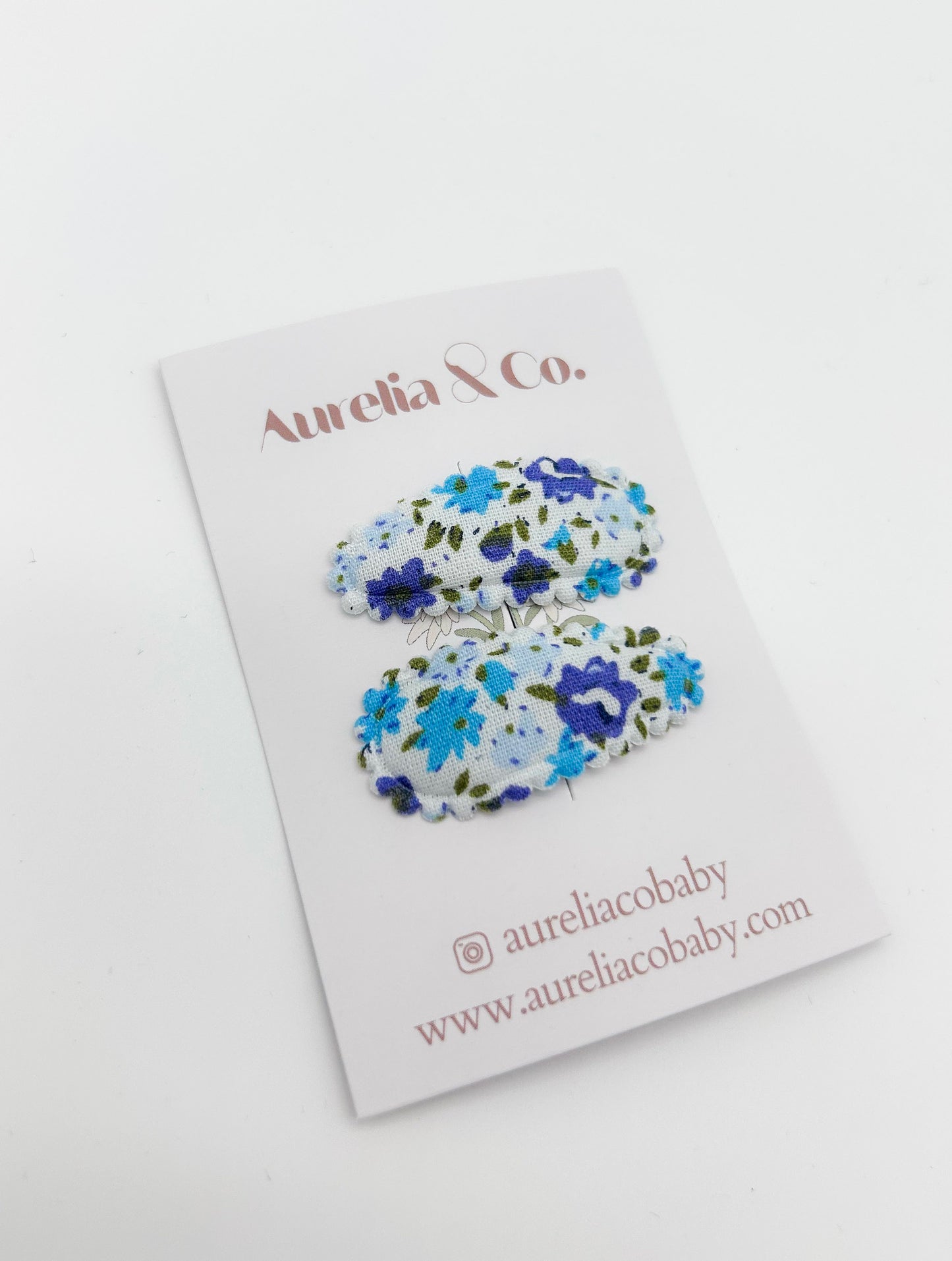 Mini Floral Barrettes