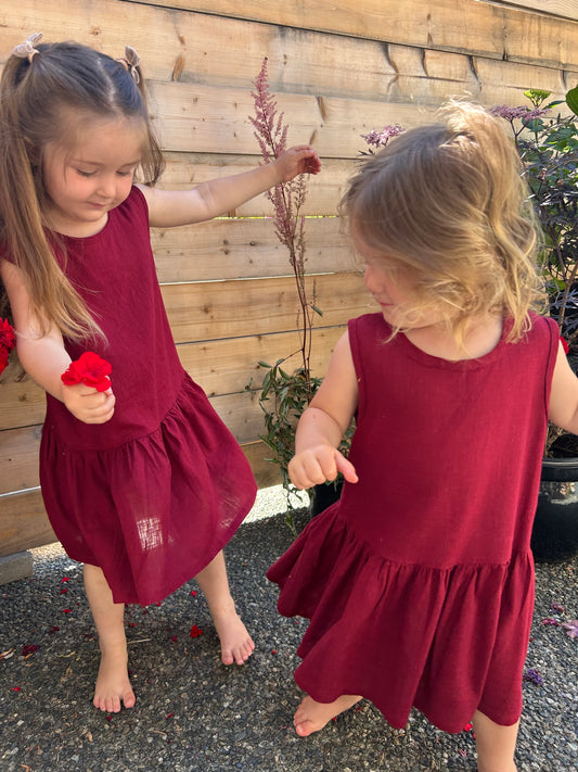 Linen Swing Dress