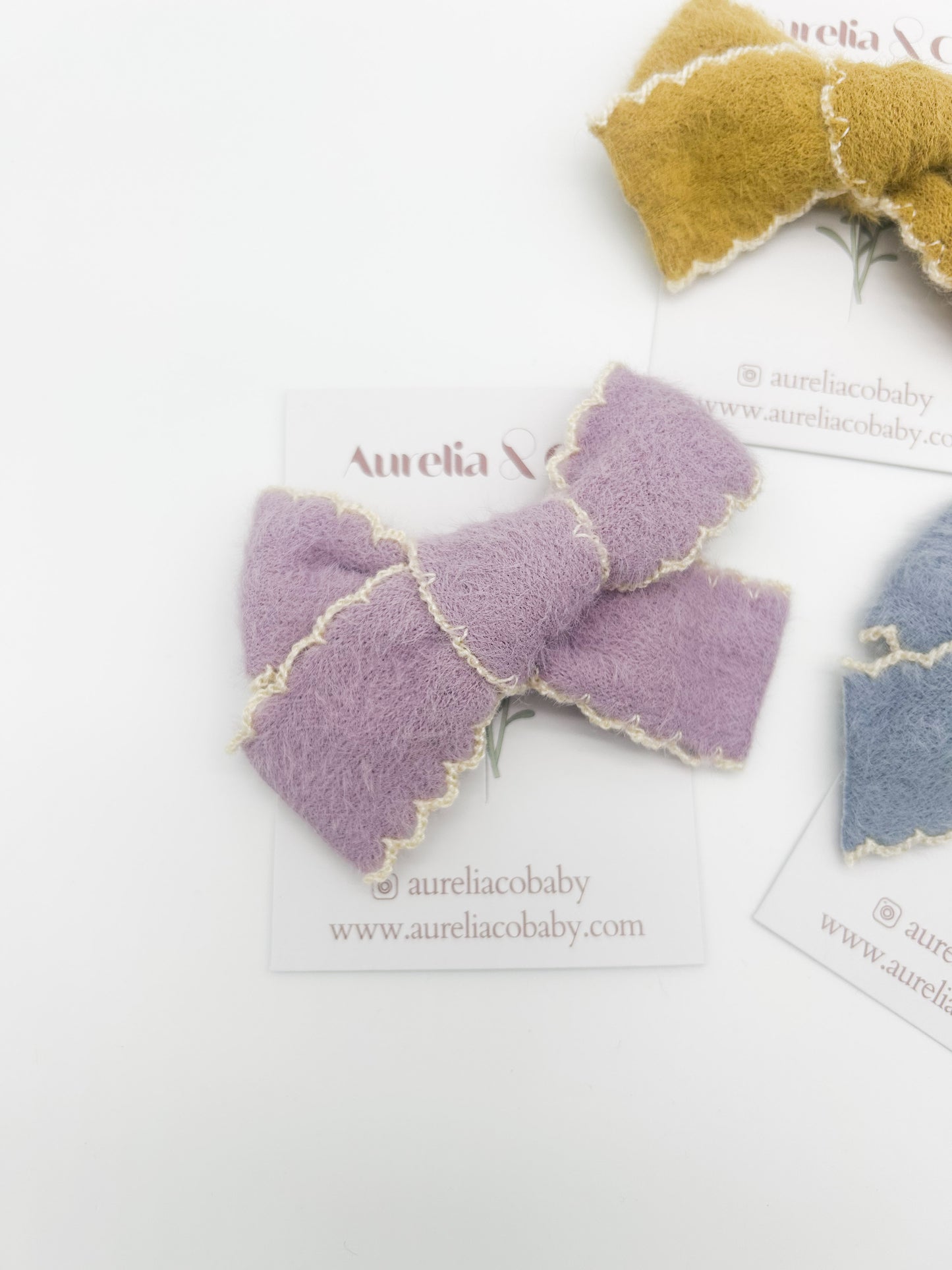 Soft Touch Pastel Bows