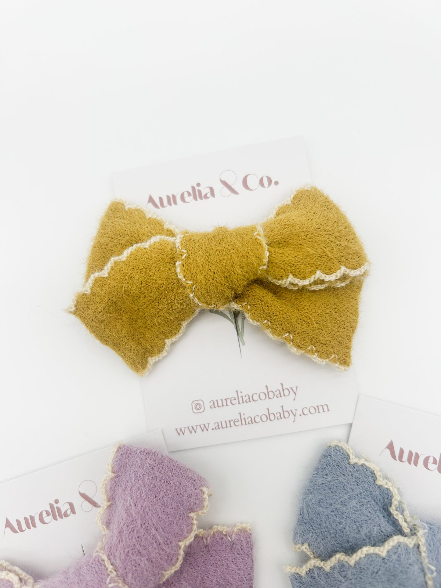 Soft Touch Pastel Bows