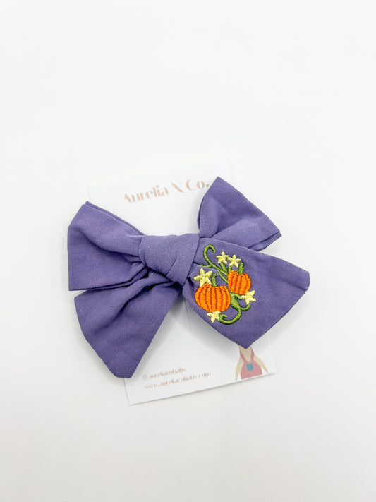 Embroidered Halloween Clips