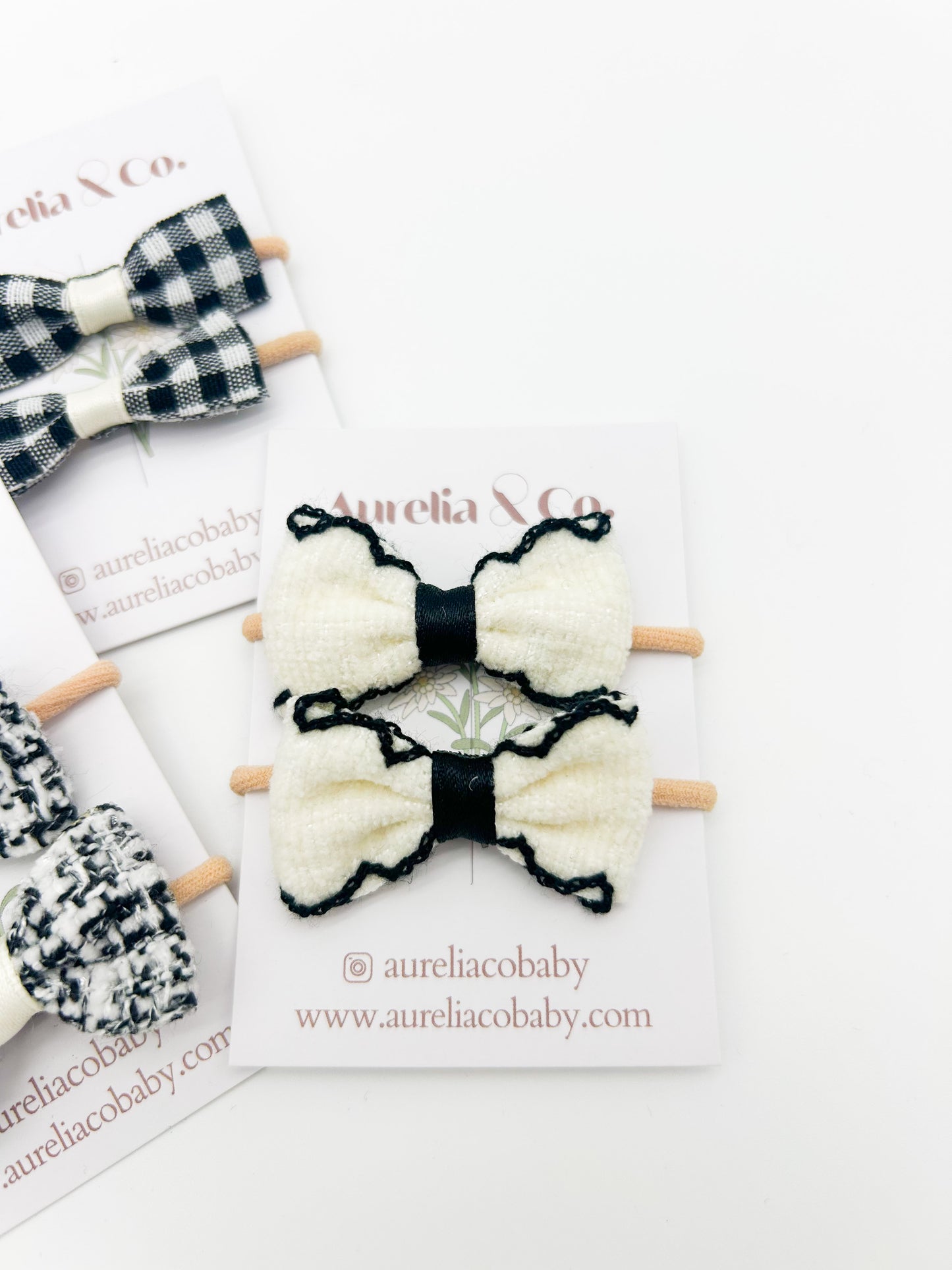 Mini Hair Tie Bows