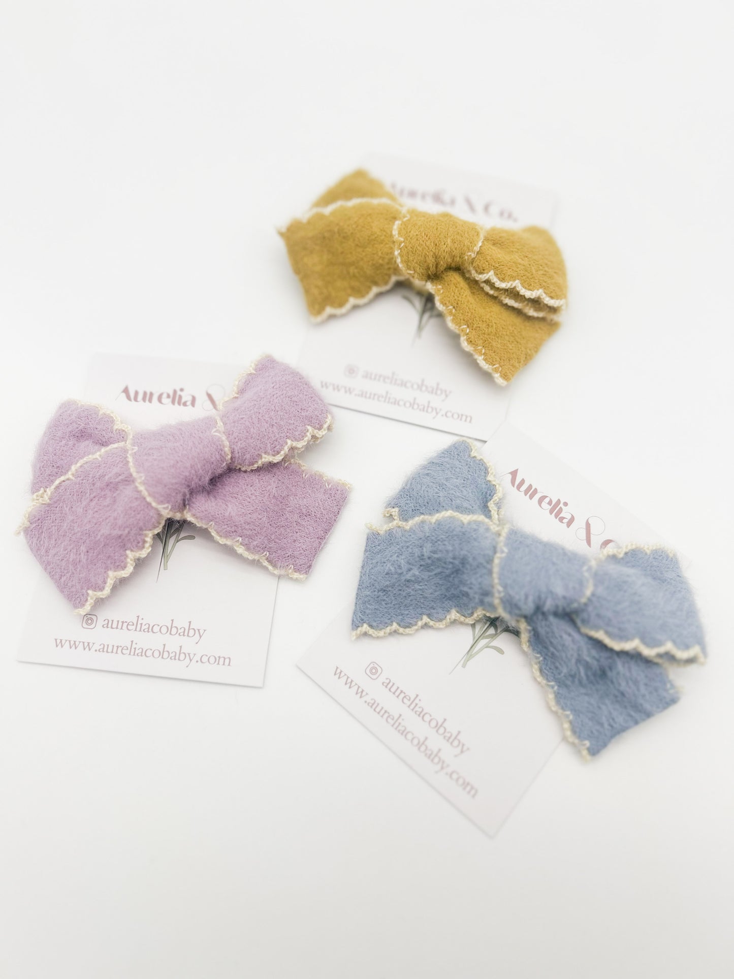 Soft Touch Pastel Bows